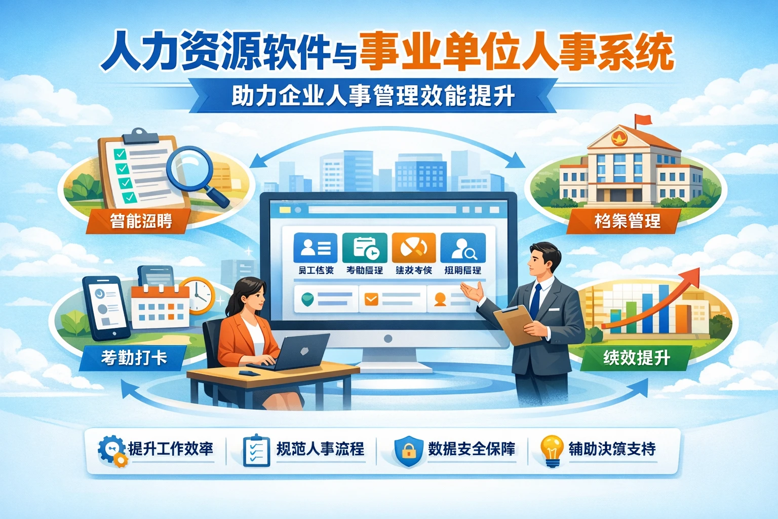 人力资源软件与事业单位人事系统如何助力企业人事管理效能提升