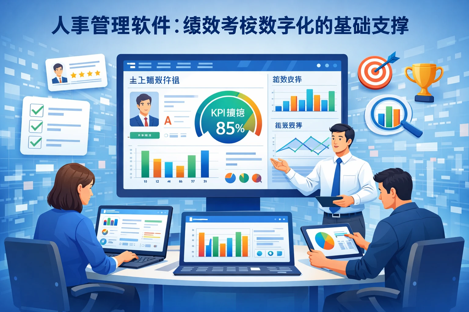 人事管理软件:绩效考核数字化的基础支撑