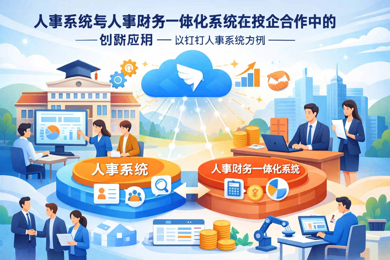 人事系统与人事财务一体化系统在校企合作中的创新应用——以钉钉人事系统为例