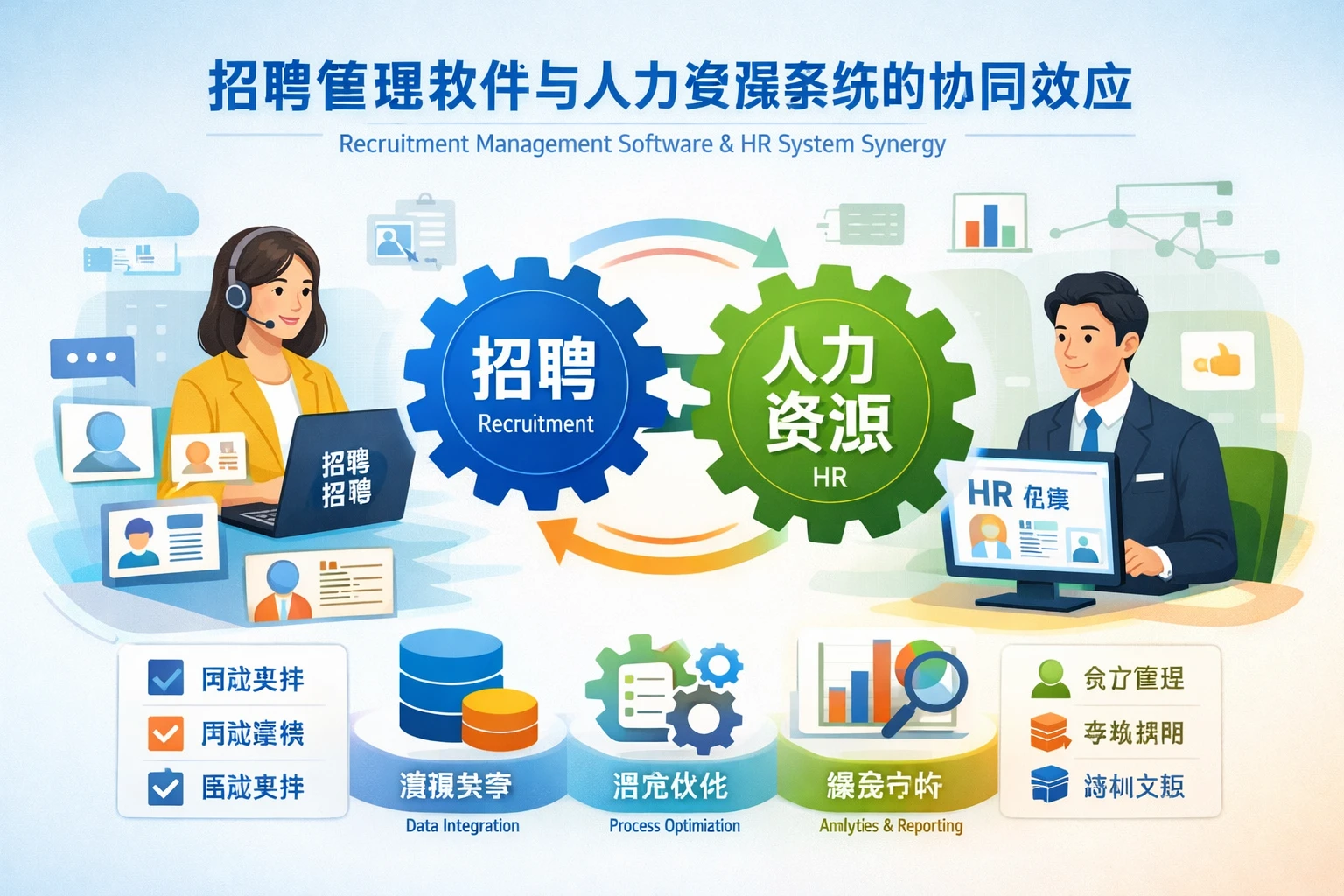 招聘管理软件与人力资源系统的协同效应