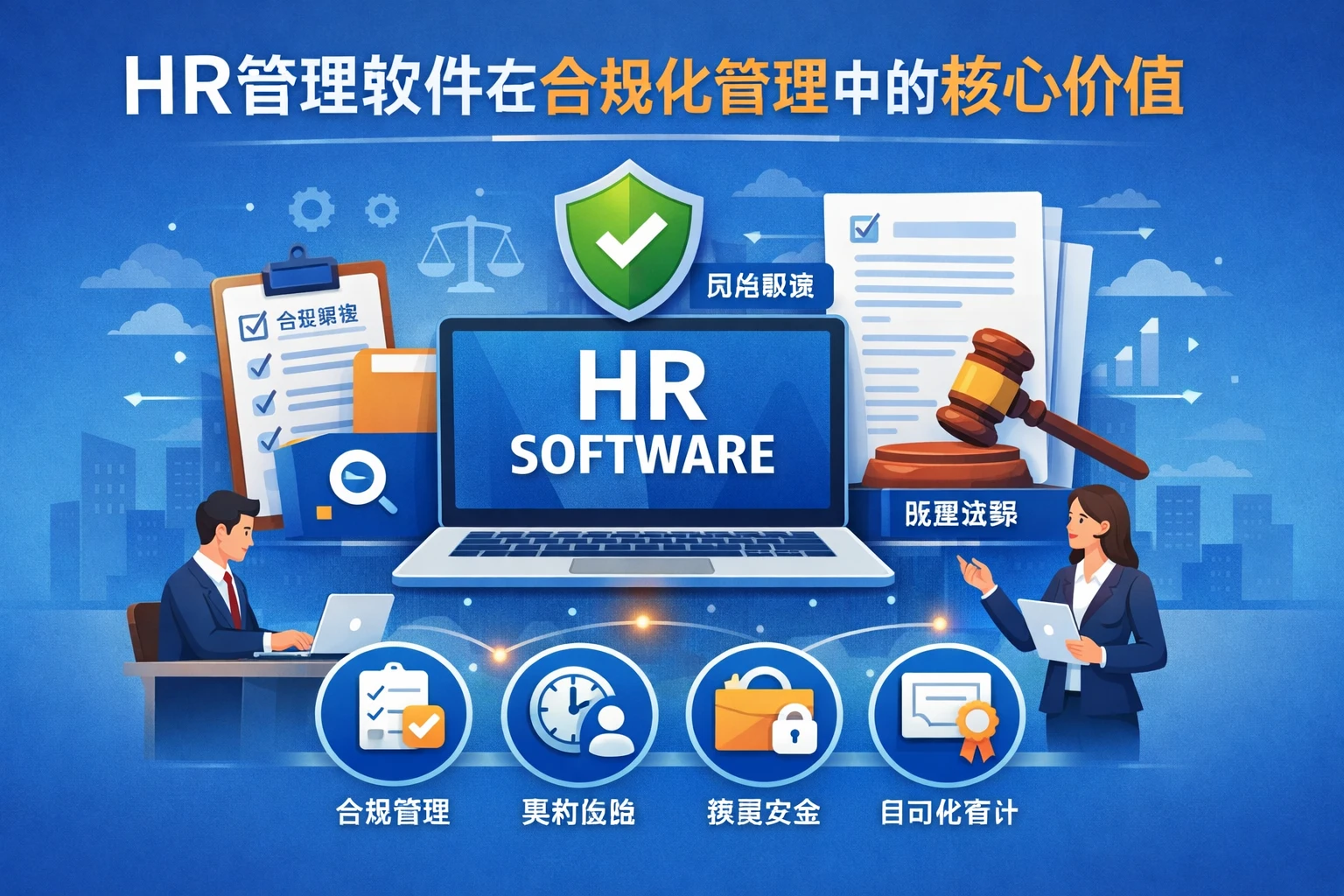 HR管理软件在合规化管理中的核心价值