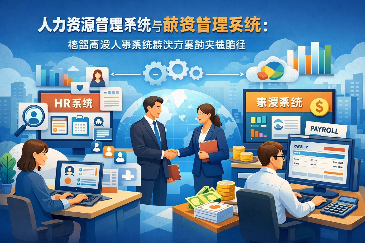 人力资源管理系统与薪资管理系统：构建高效人事系统解决方案的关键路径