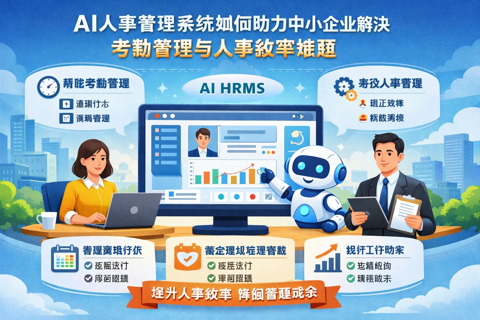 AI人事管理系统如何助力中小企业解决考勤管理与人事效率难题
