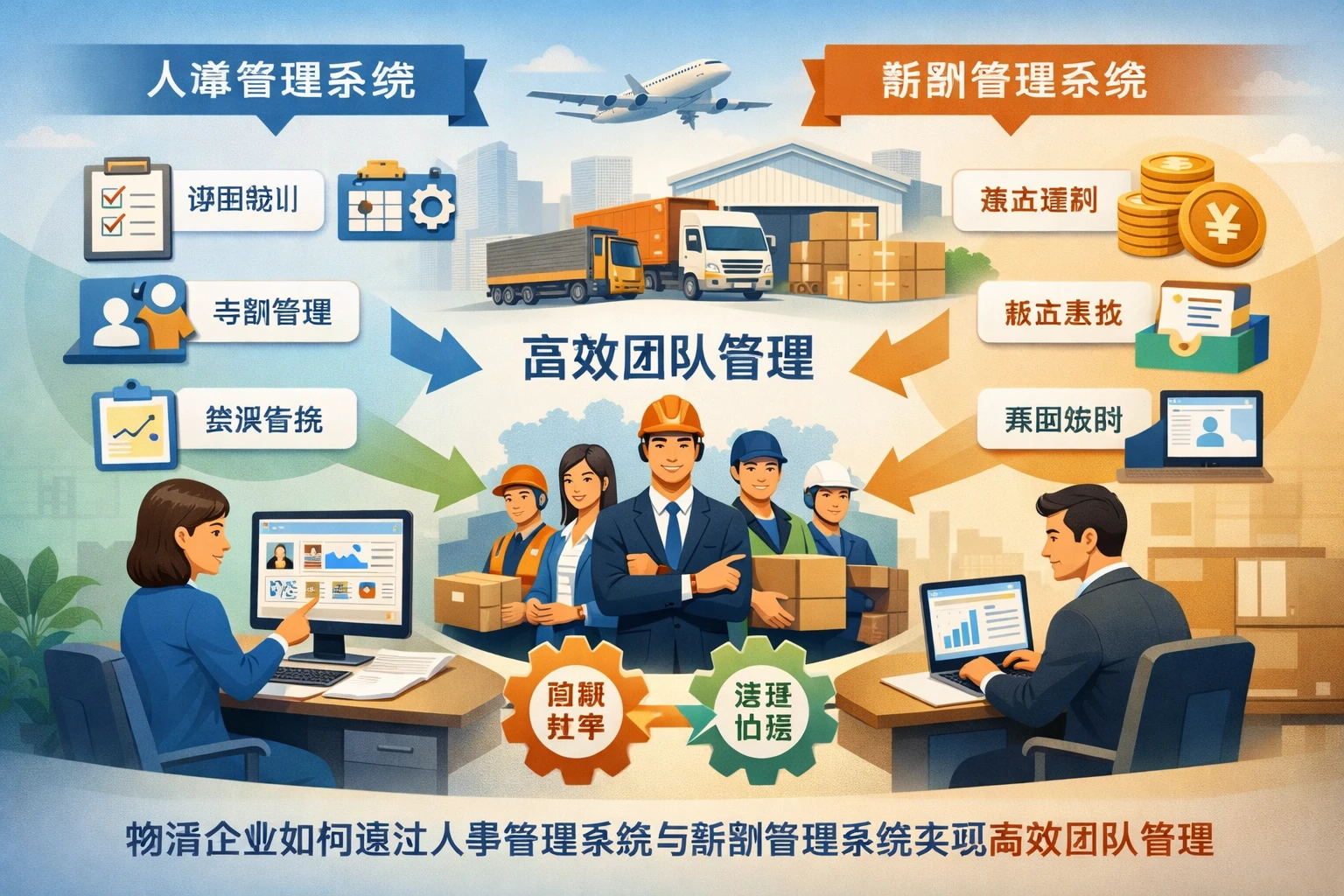 物流企业如何通过人事管理系统与薪酬管理系统实现高效团队管理