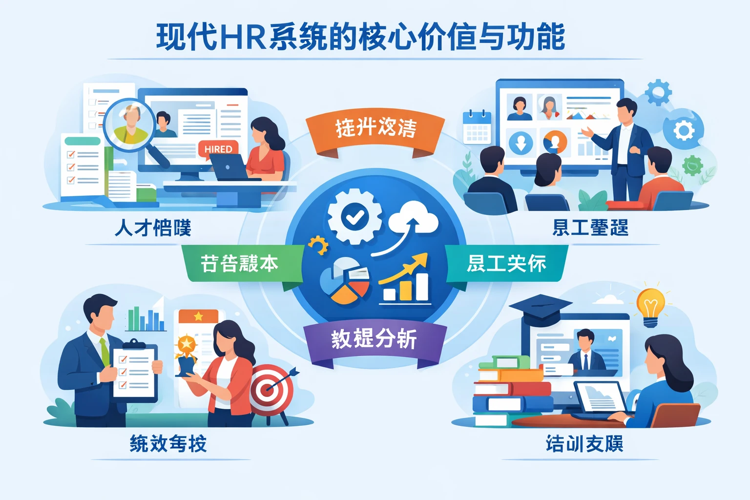 现代HR系统的核心价值与功能