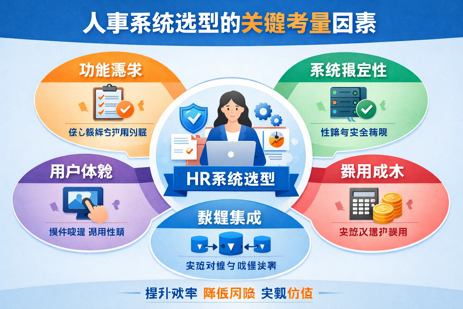 人事系统选型的关键考量因素