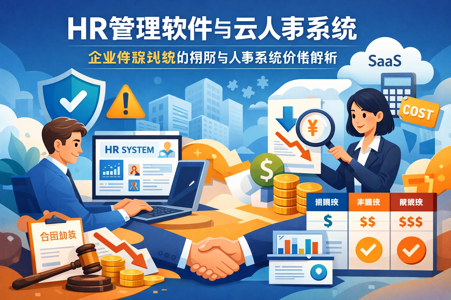 HR管理软件与云人事系统:企业降薪纠纷的预防与人事系统价格解析