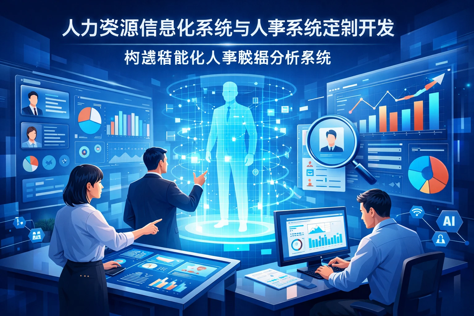 人力资源信息化系统与人事系统定制开发：构建智能化人事数据分析系统