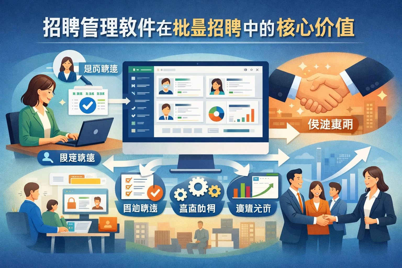 招聘管理软件在批量招聘中的核心价值