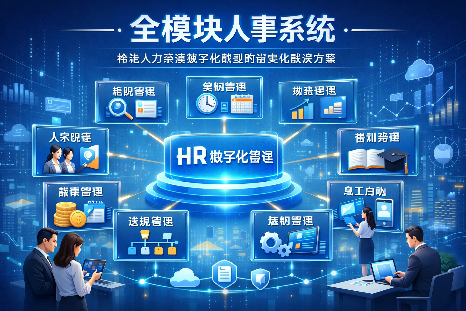 全模块人事系统：推动人力资源数字化转型的信息化解决方案
