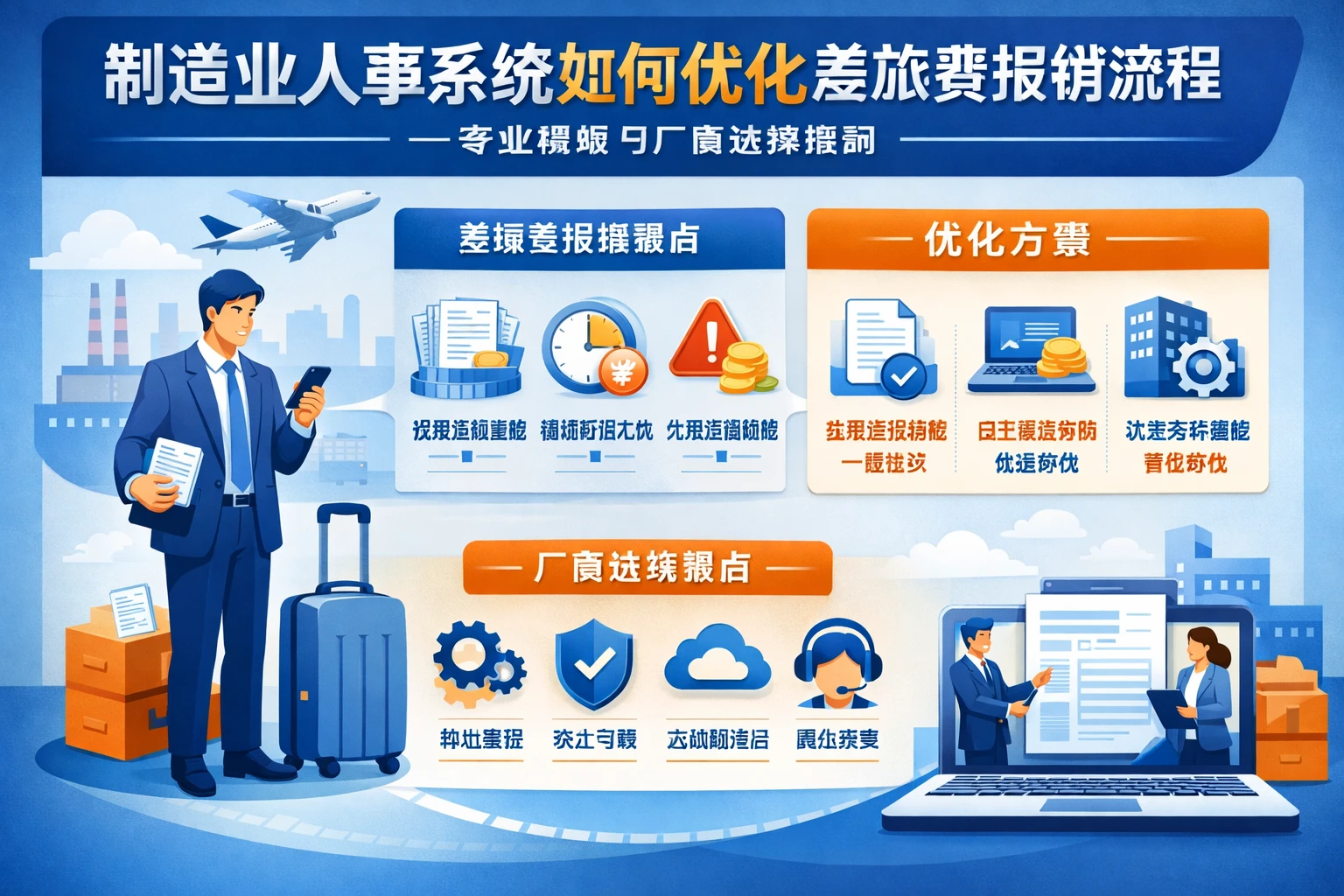 制造业人事系统如何优化差旅费报销流程——专业模板与厂商选择指南