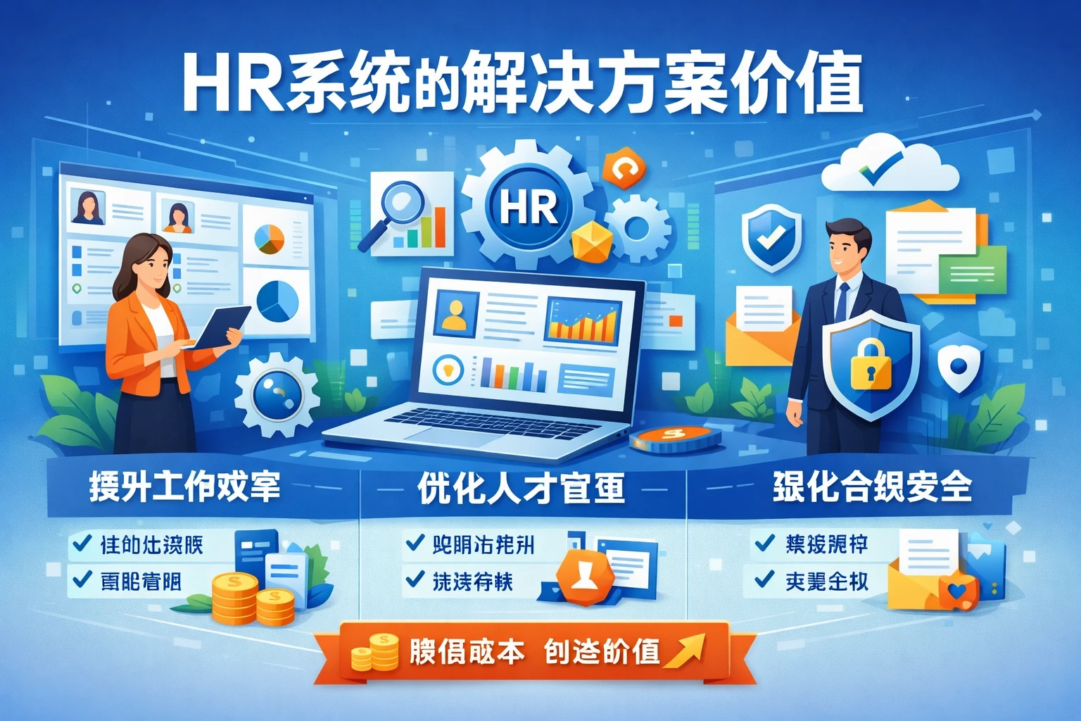 HR系统的解决方案价值