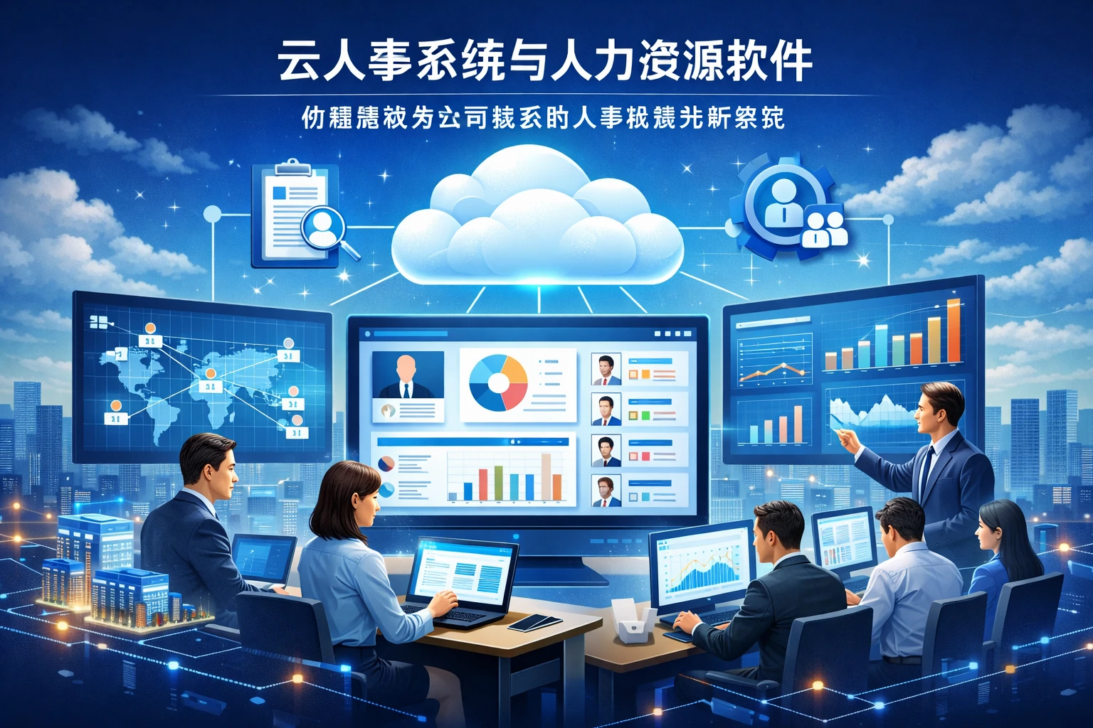 云人事系统与人力资源软件：构建高效分公司体系的人事数据分析系统