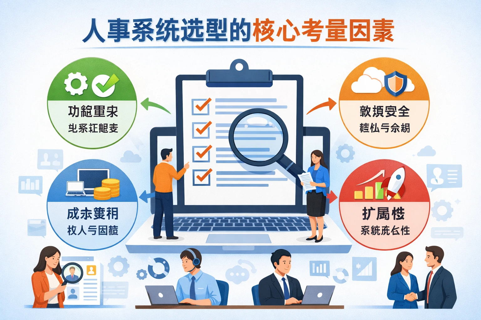 人事系统选型的核心考量因素