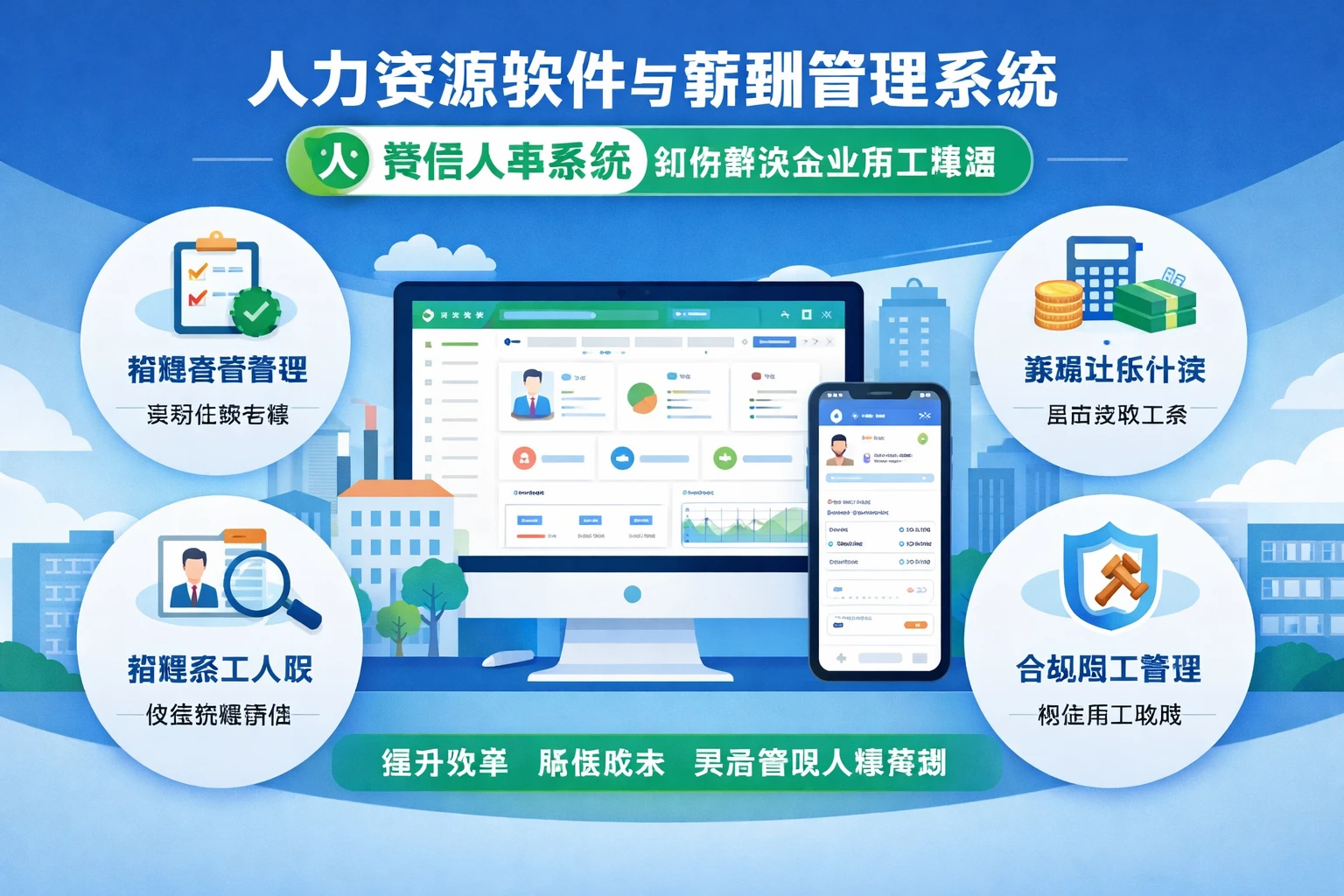 人力资源软件与薪酬管理系统：微信人事系统如何解决企业用工难题