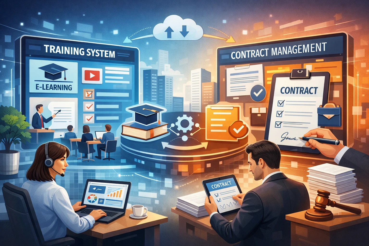 人力资源软件：构建高效企业培训体系与劳动合同管理系统的整合之道