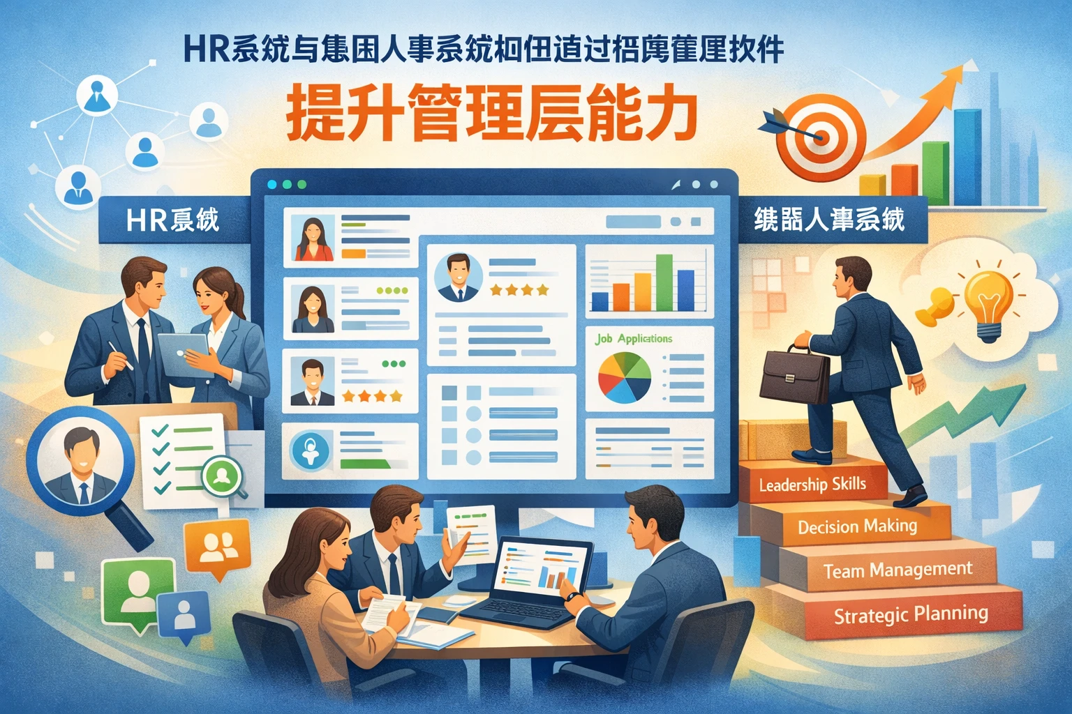 HR系统与集团人事系统如何通过招聘管理软件提升管理层能力