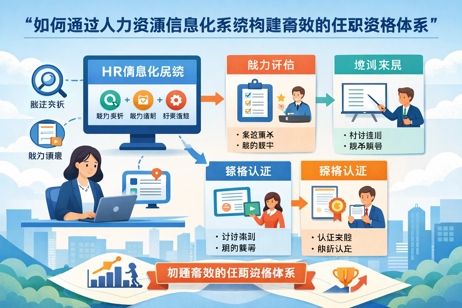 如何通过人力资源信息化系统构建高效的任职资格体系