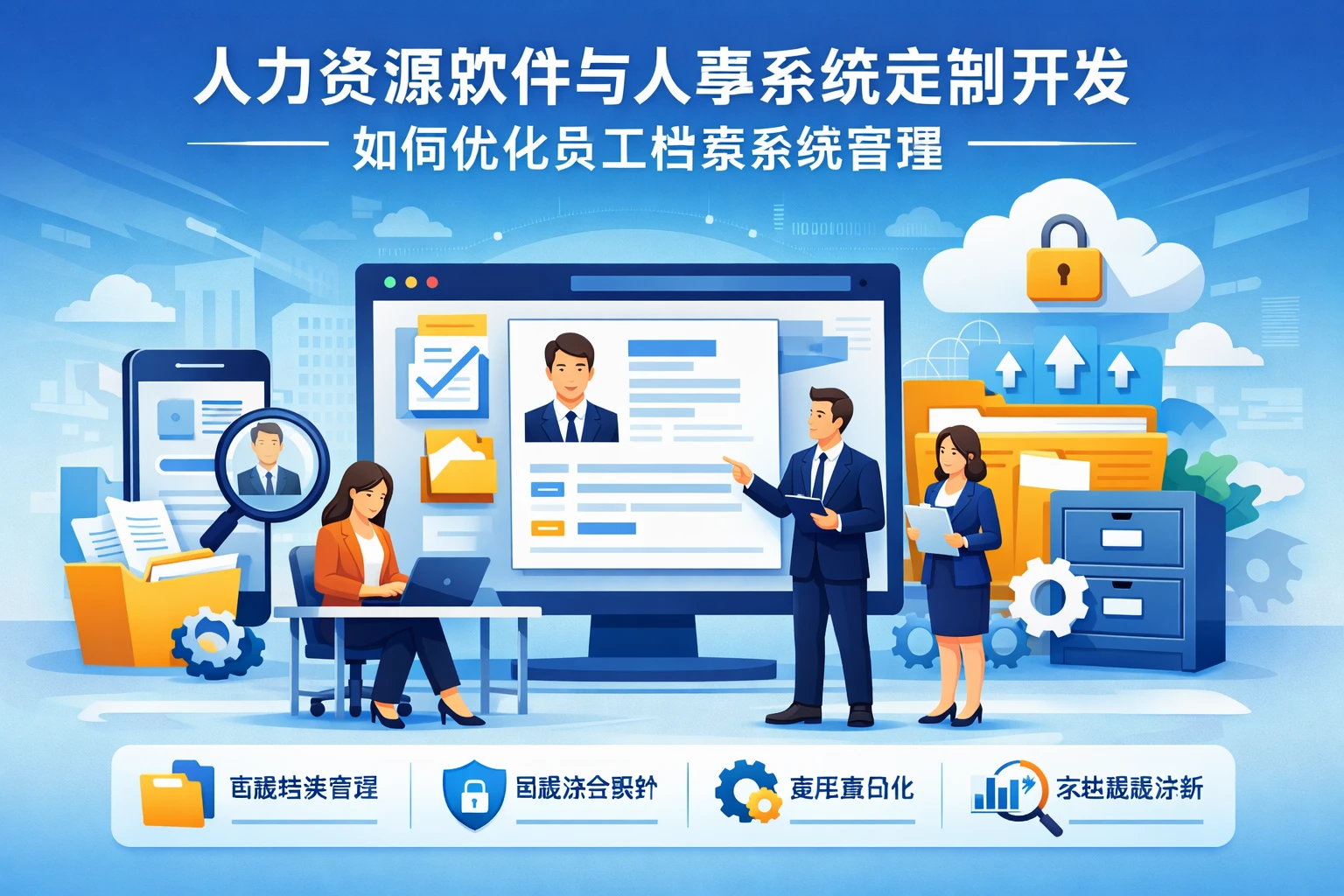 人力资源软件与人事系统定制开发如何优化员工档案系统管理