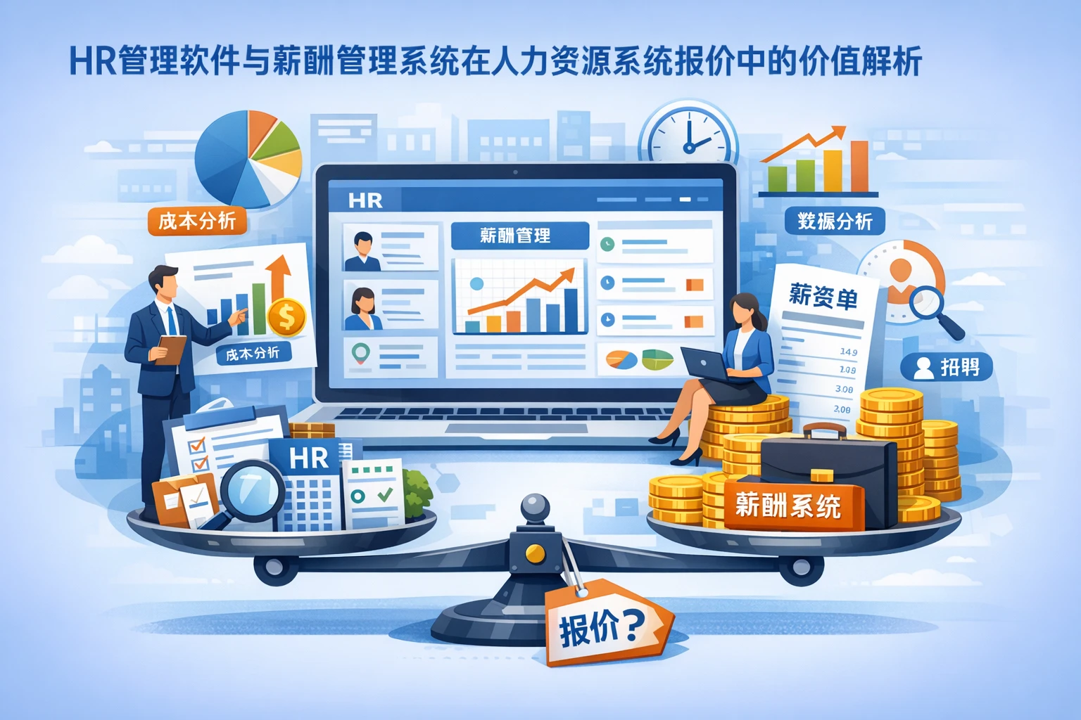 HR管理软件与薪酬管理系统在人力资源系统报价中的价值解析