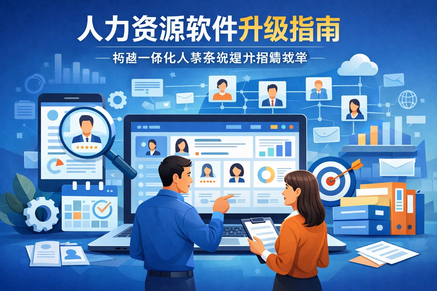 人力资源软件升级指南：构建一体化人事系统提升招聘效率