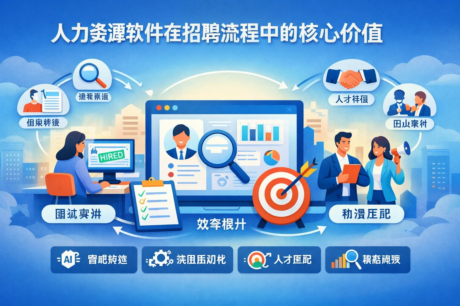 人力资源软件在招聘流程中的核心价值