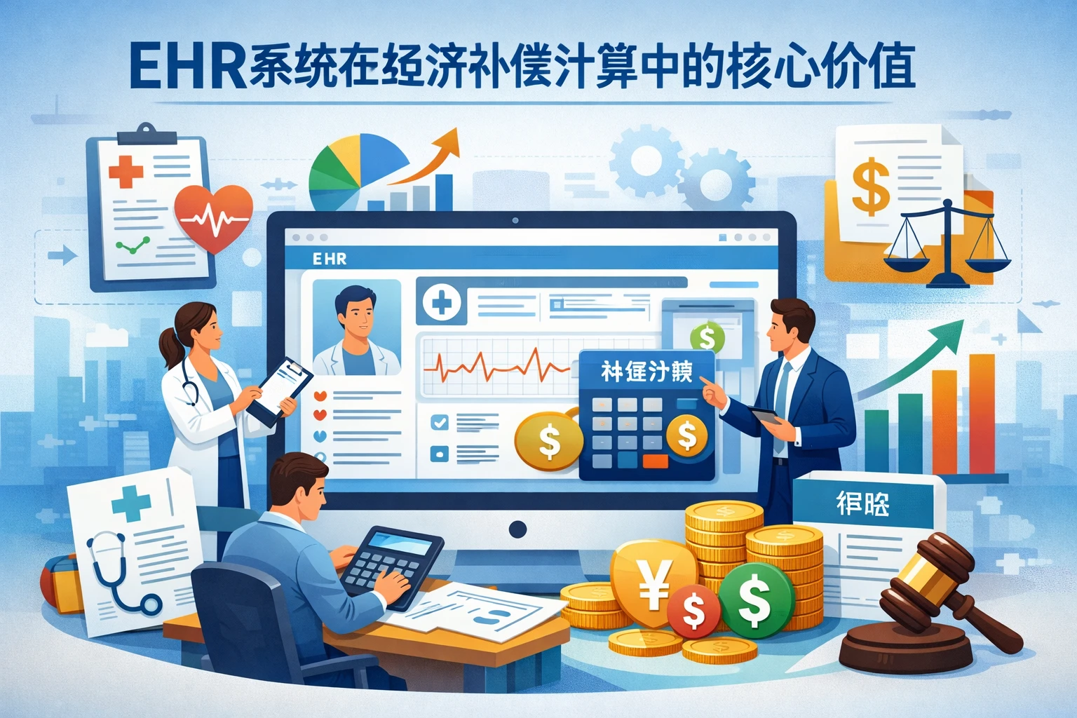 EHR系统在经济补偿计算中的核心价值