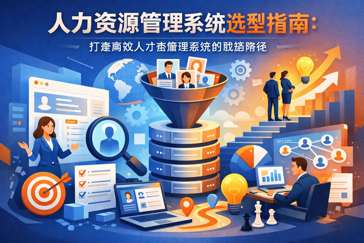 人力资源管理系统选型指南：打造高效人才库管理系统的战略路径