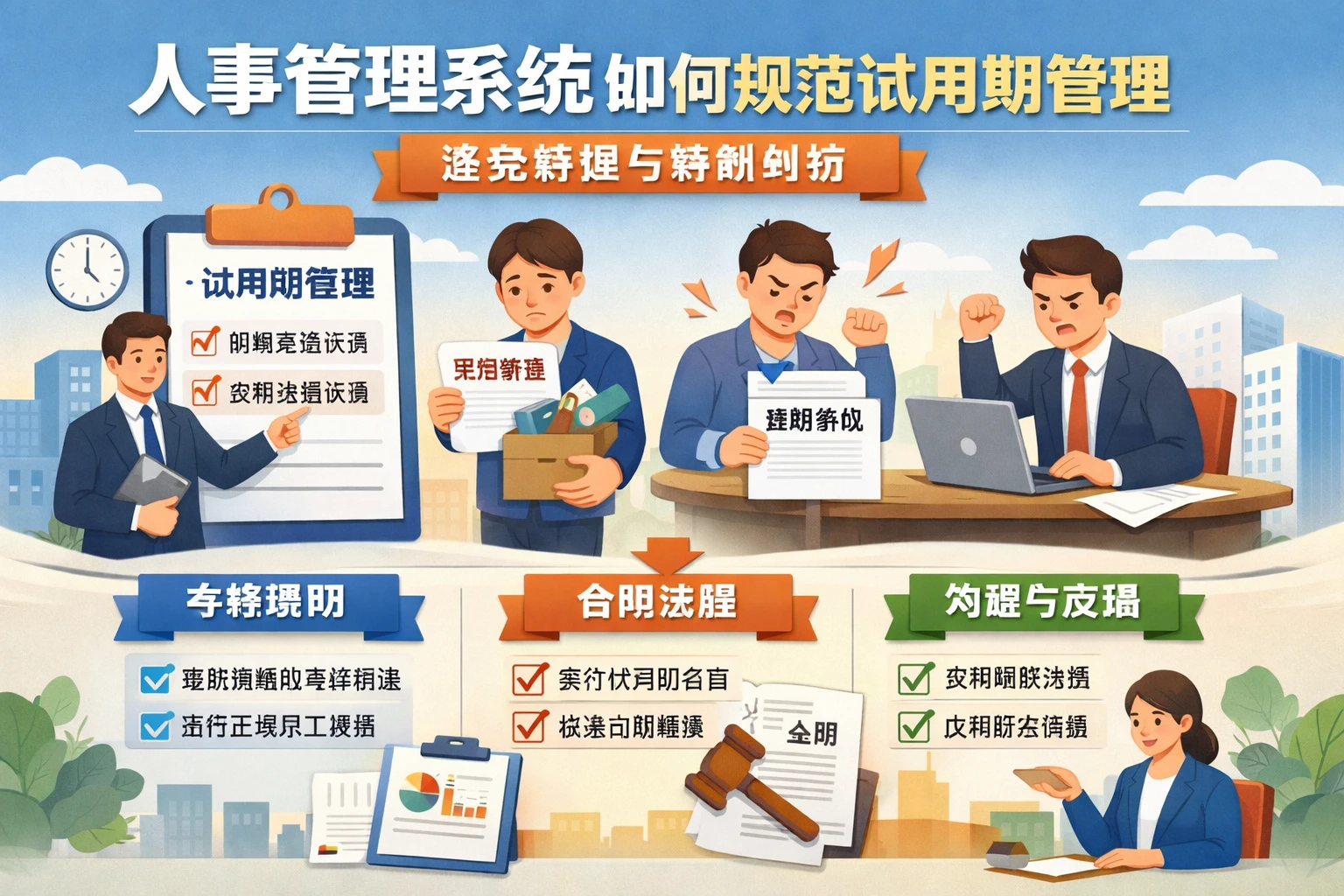 人事管理系统如何规范试用期管理:避免辞退与薪酬纠纷