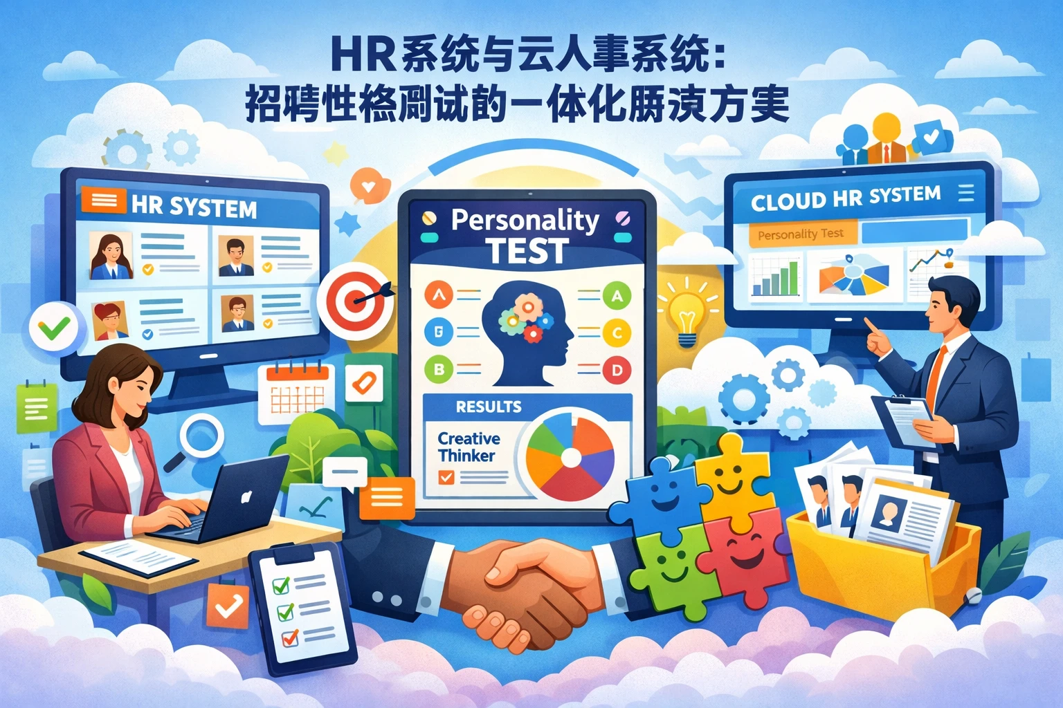 HR系统与云人事系统：招聘性格测试的一体化解决方案