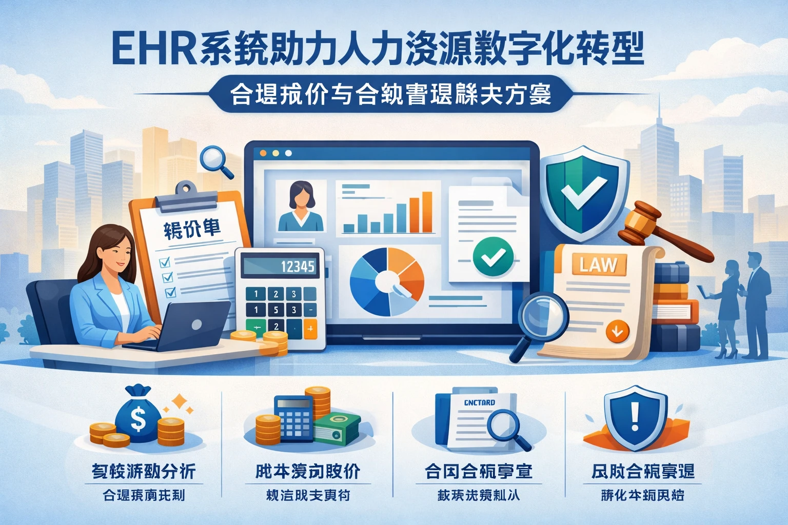 ehr系统助力人力资源数字化转型：合理报价与合规管理解决方案