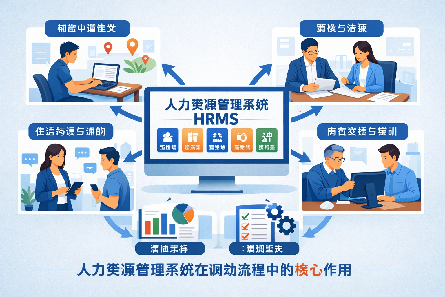 人力资源管理系统在调动流程中的核心作用