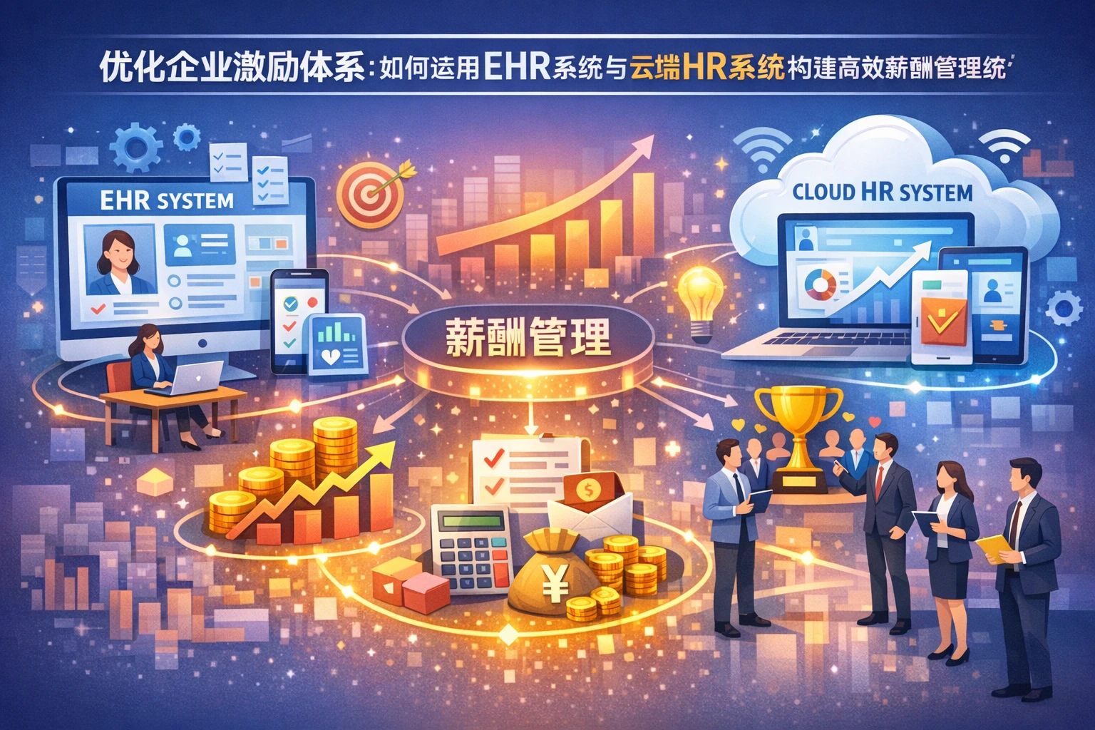 优化企业激励体系：如何运用EHR系统与云端HR系统构建高效薪酬管理系统
