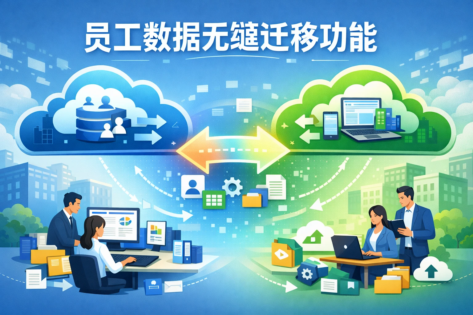 员工数据无缝迁移功能