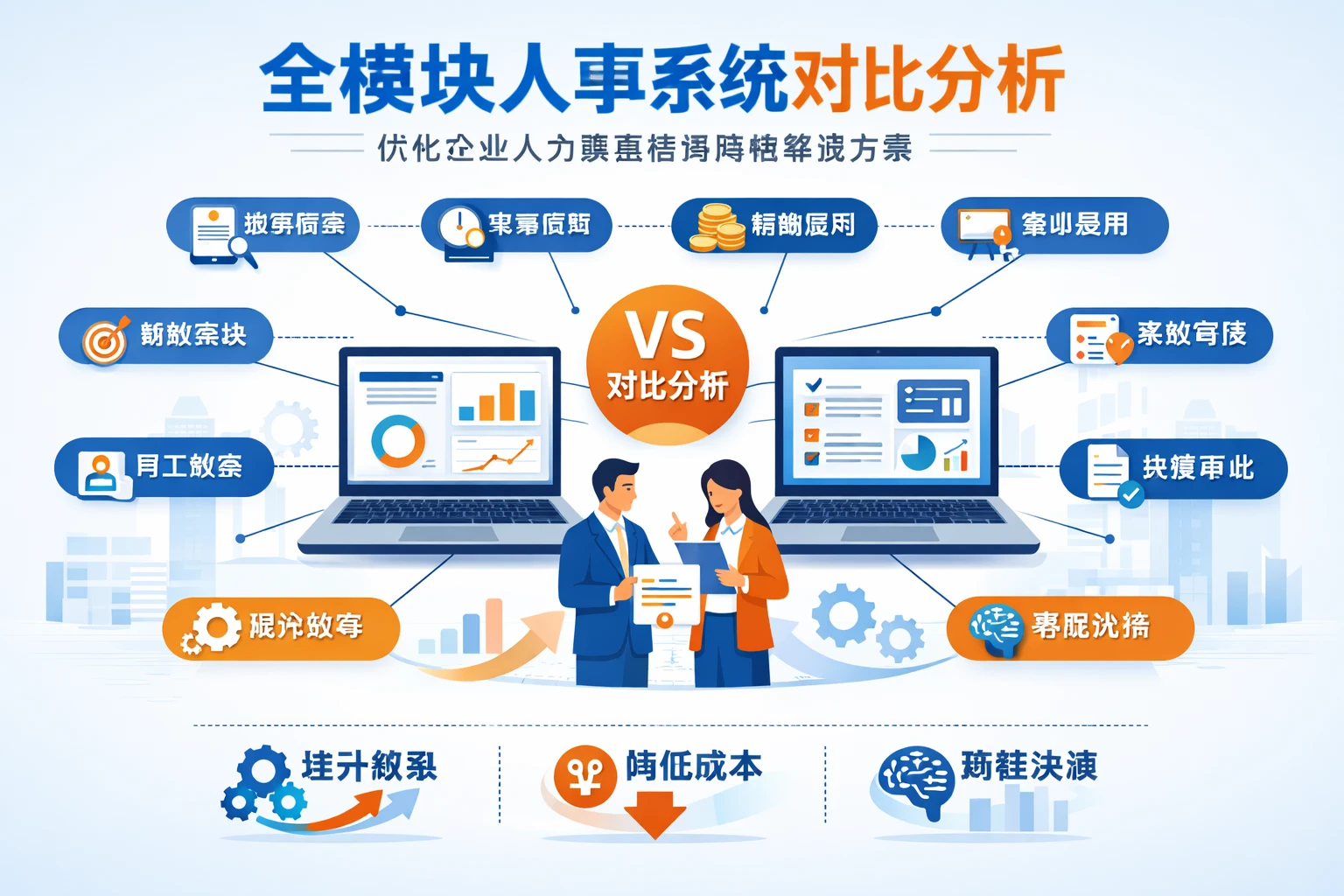 全模块人事系统对比分析:优化企业人力资源管理的智能解决方案