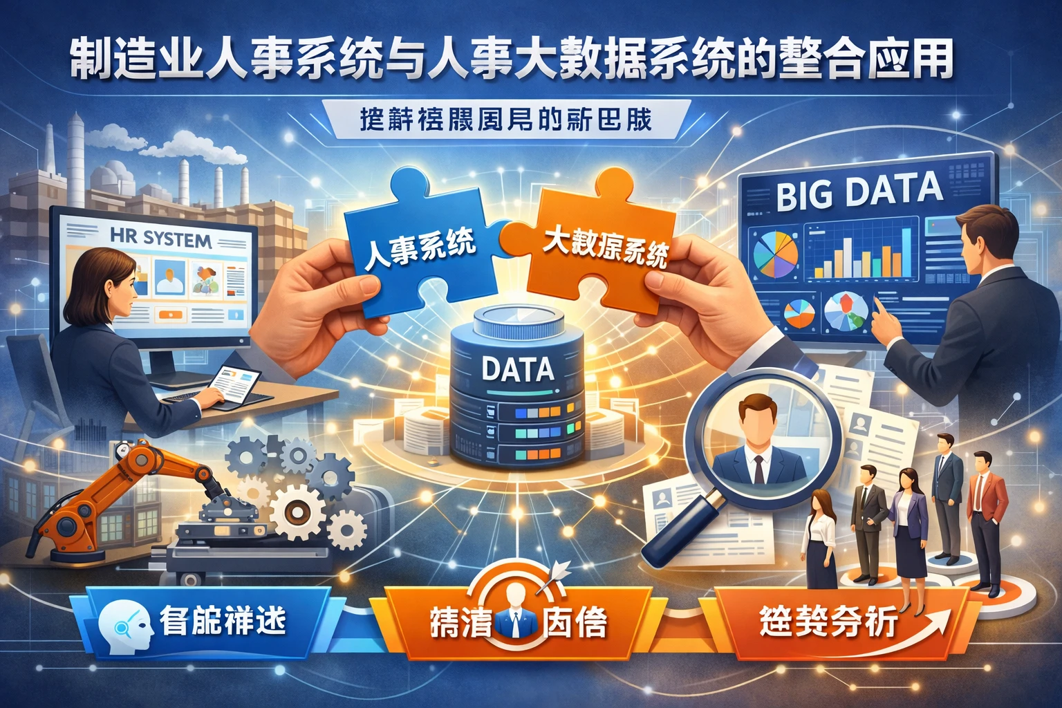 制造业人事系统与人事大数据系统的整合应用：破解招聘困局的新思路