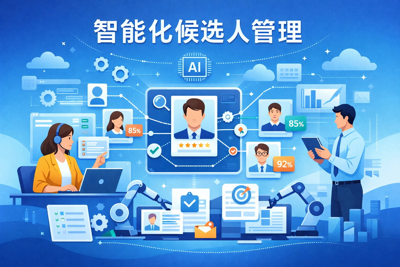 智能化候选人管理