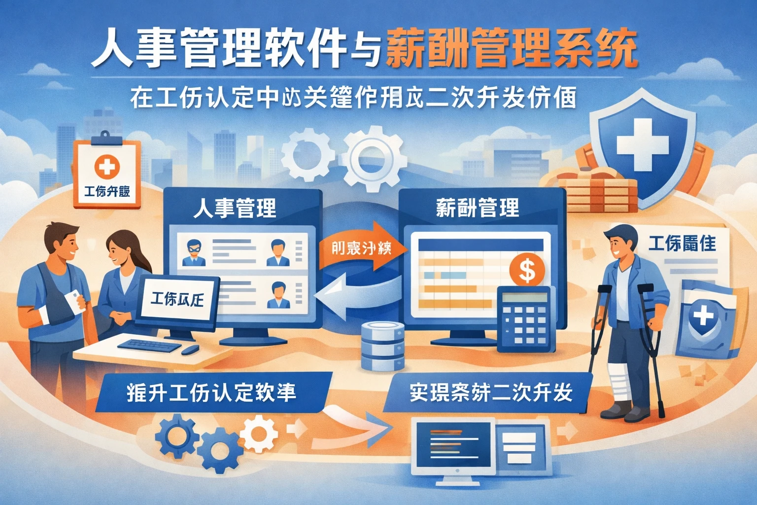 人事管理软件与薪酬管理系统在工伤认定中的关键作用及二次开发价值