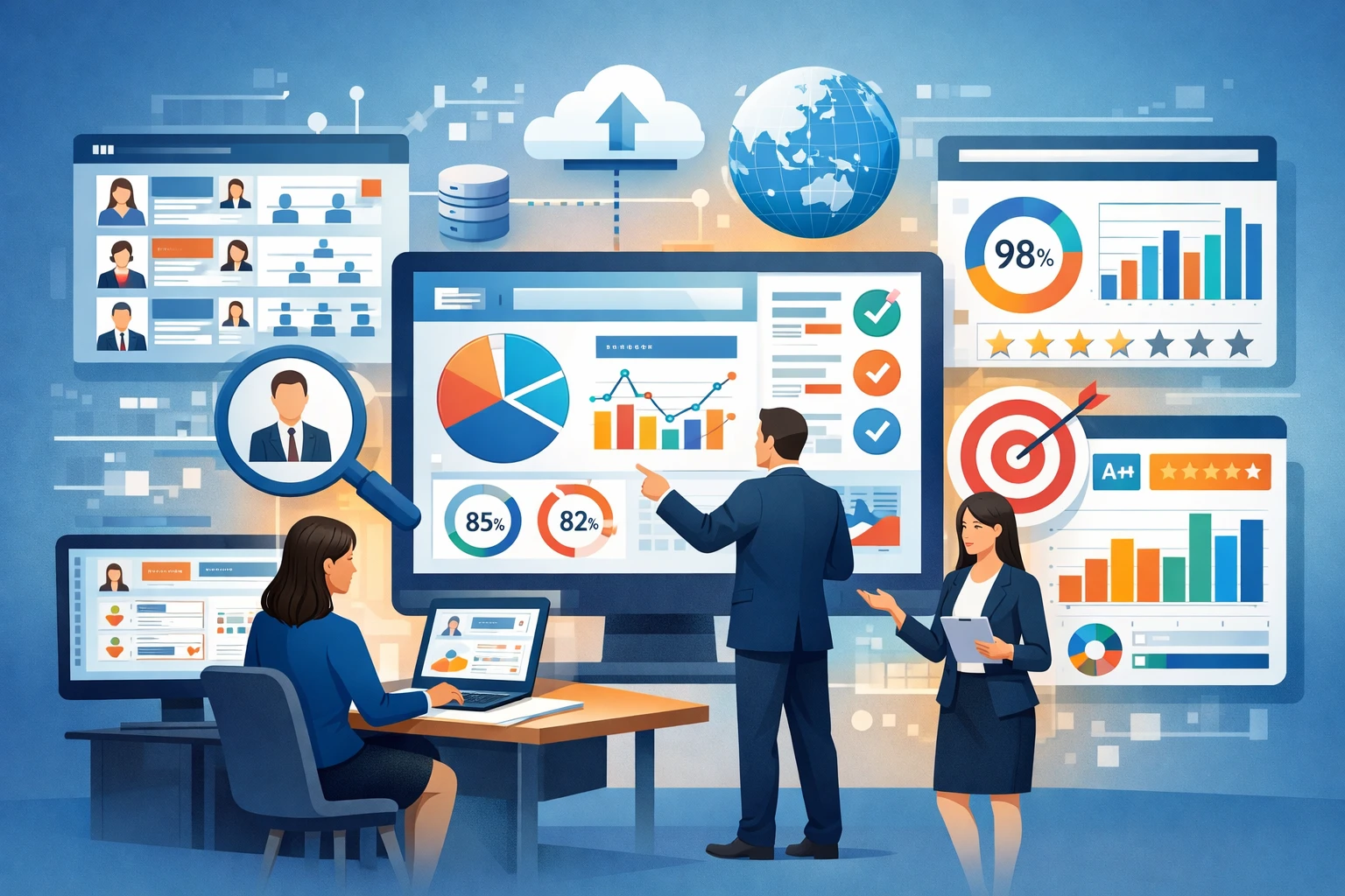 人事管理软件、人事大数据系统与绩效管理系统在现代企业中的应用