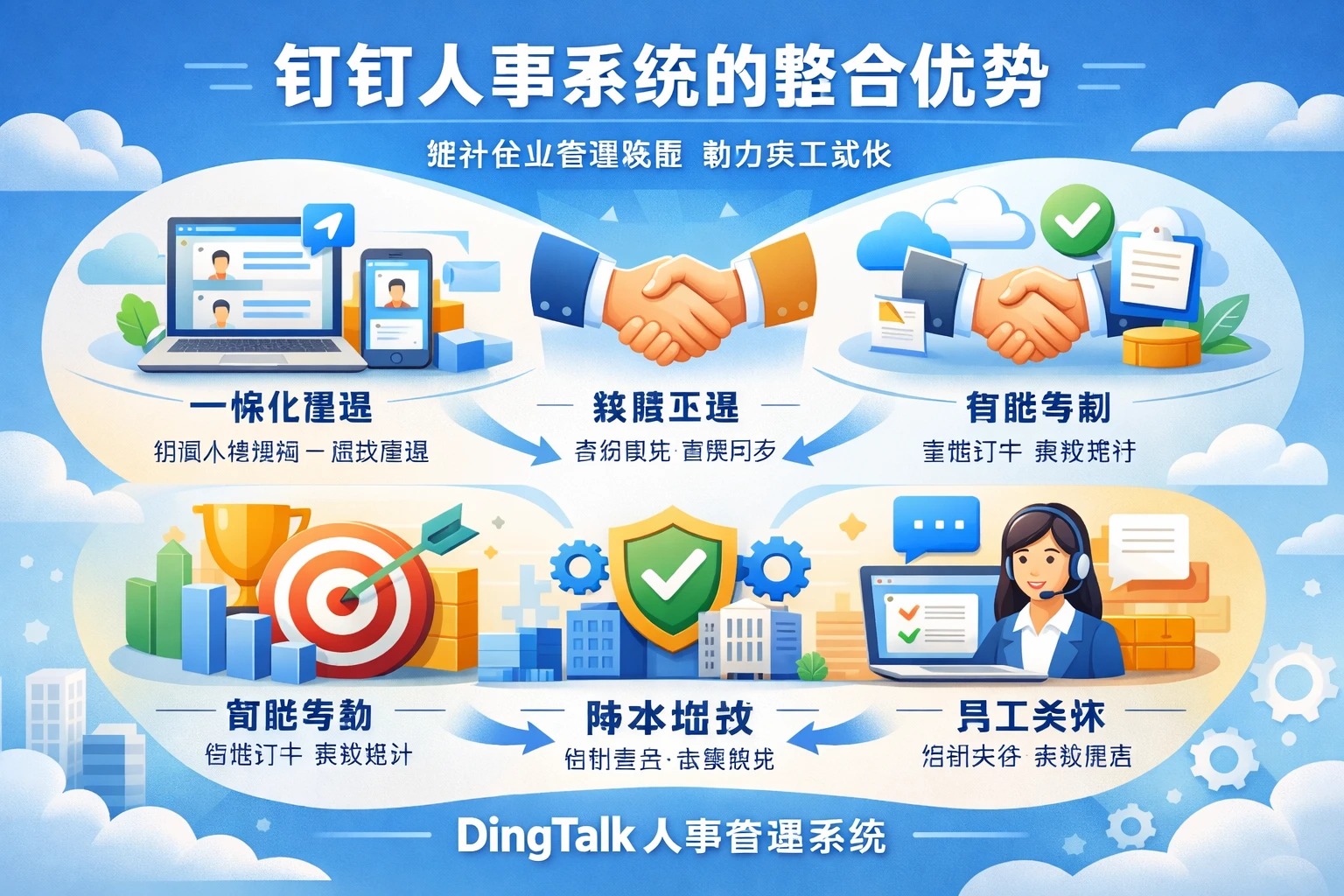 钉钉人事系统的整合优势