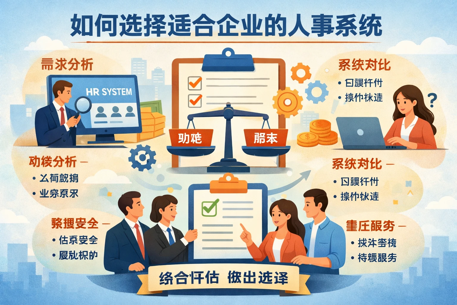 如何选择适合企业的人事系统