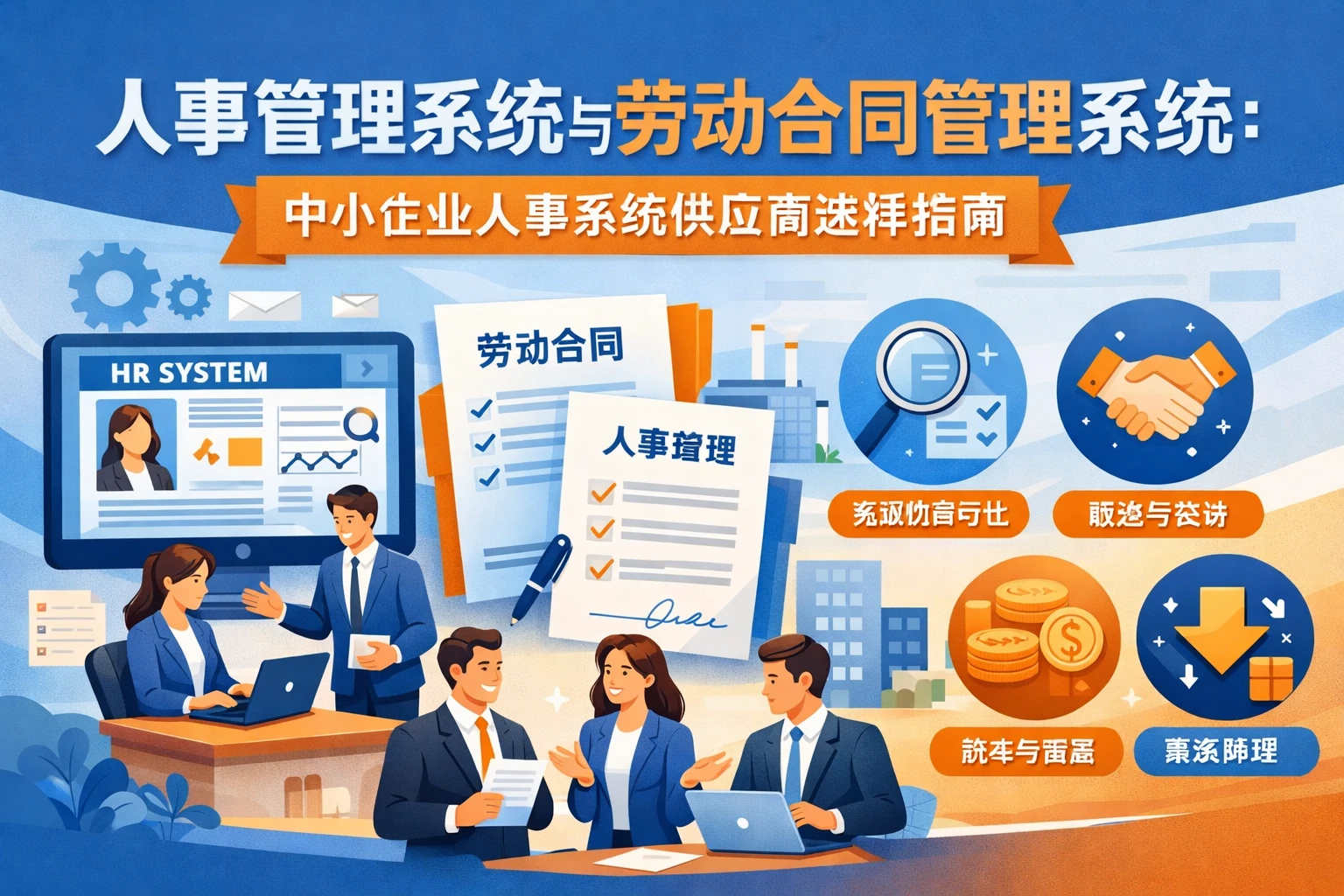人事管理系统与劳动合同管理系统：中小企业人事系统供应商选择指南
