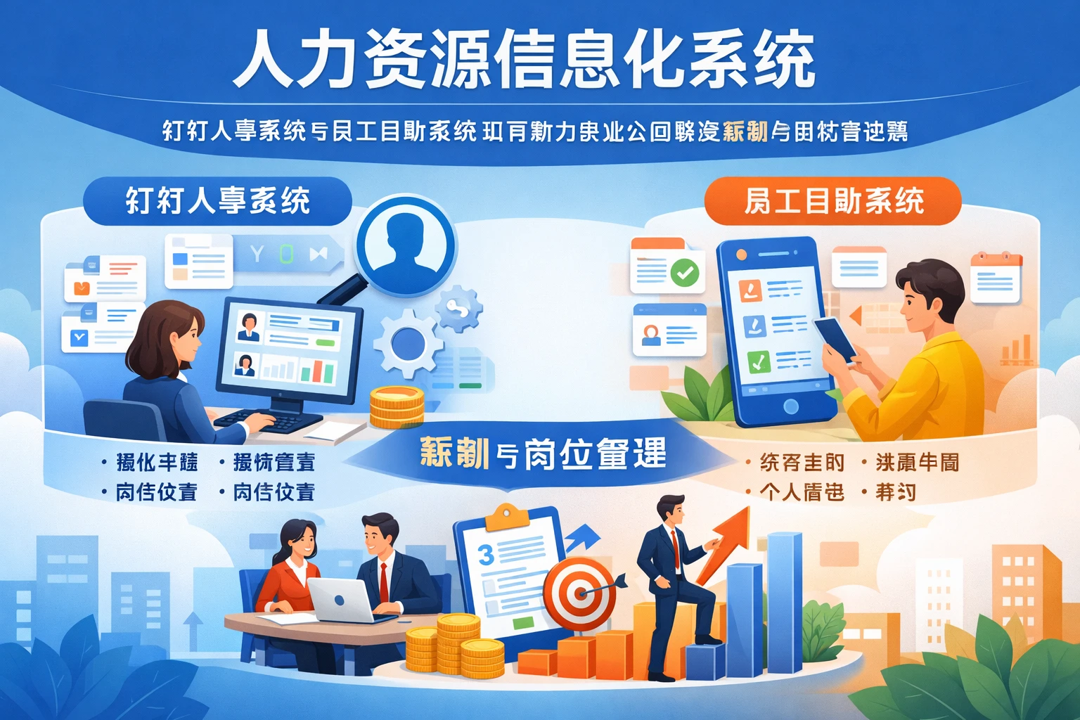 人力资源信息化系统:钉钉人事系统与员工自助系统如何助力创业公司解决薪酬与岗位管理难题