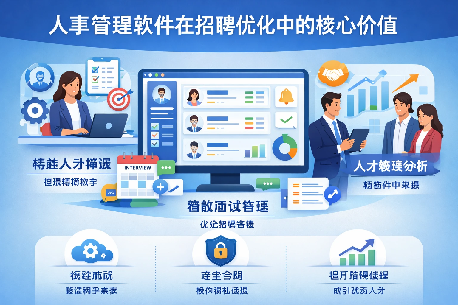 人事管理软件在招聘优化中的核心价值
