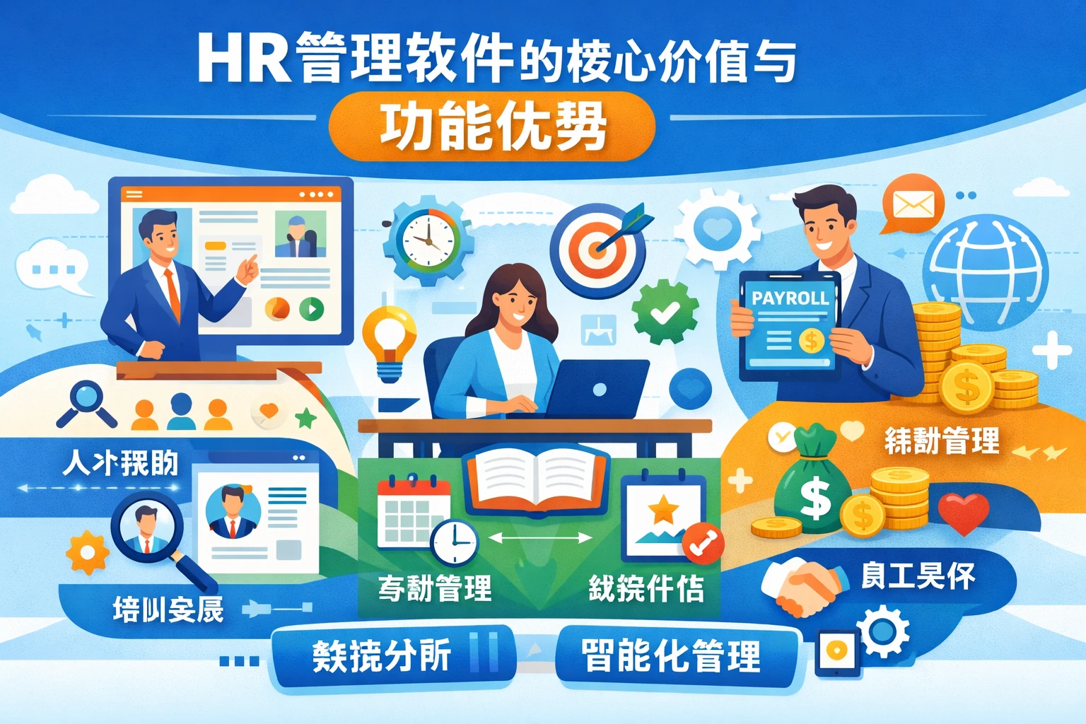 HR管理软件的核心价值与功能优势