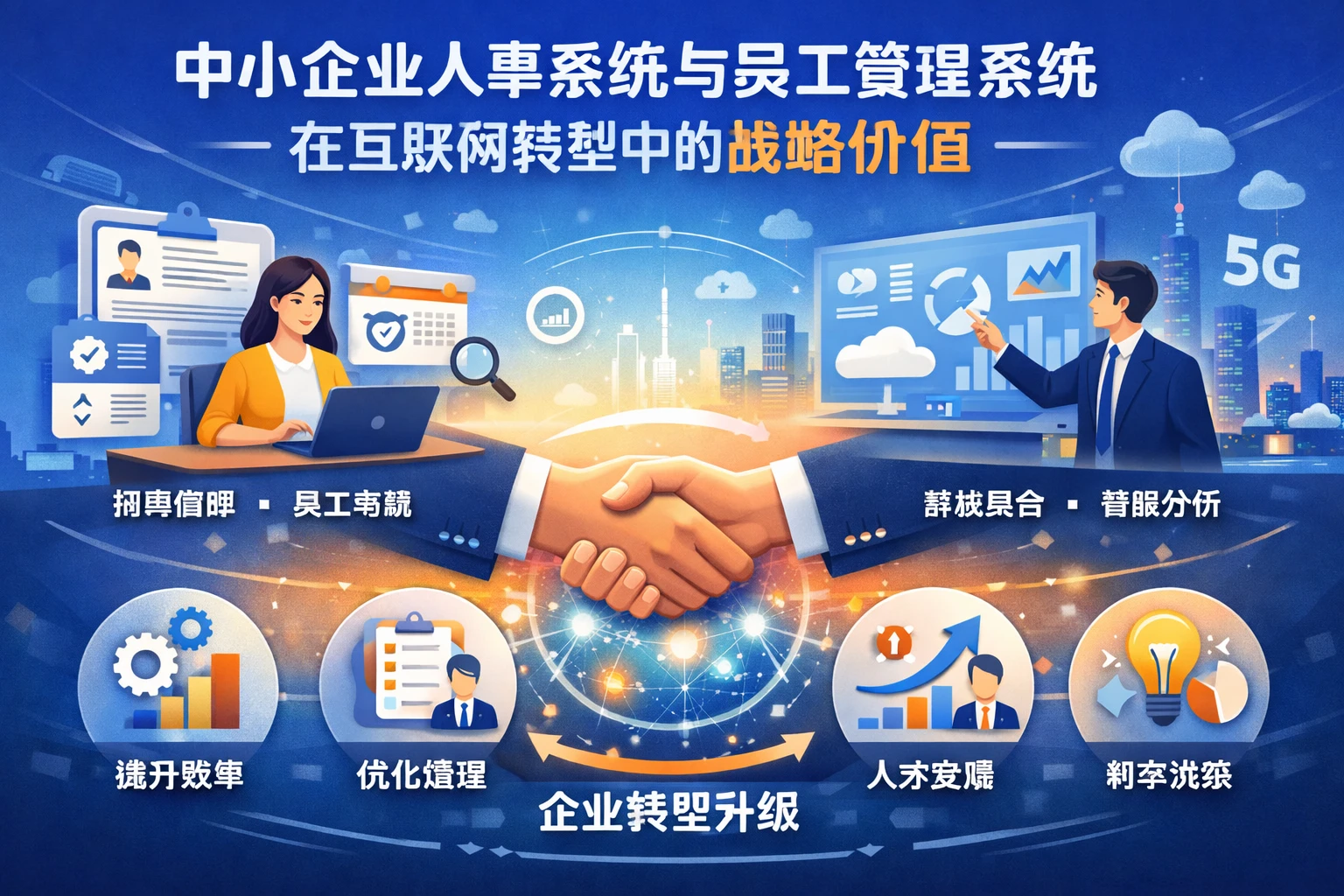 中小企业人事系统与员工管理系统在互联网转型中的战略价值