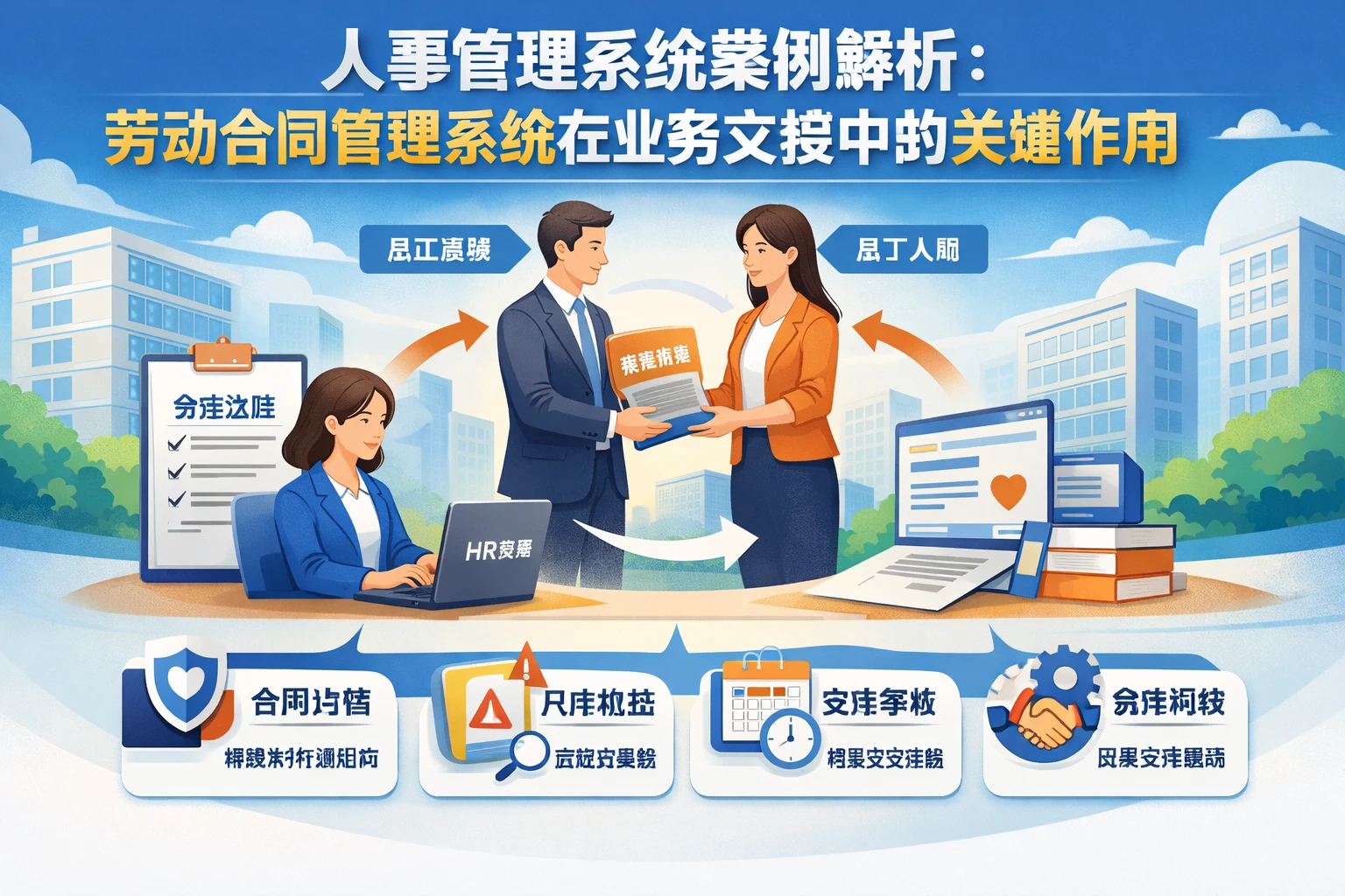 人事管理系统案例解析：劳动合同管理系统在业务交接中的关键作用