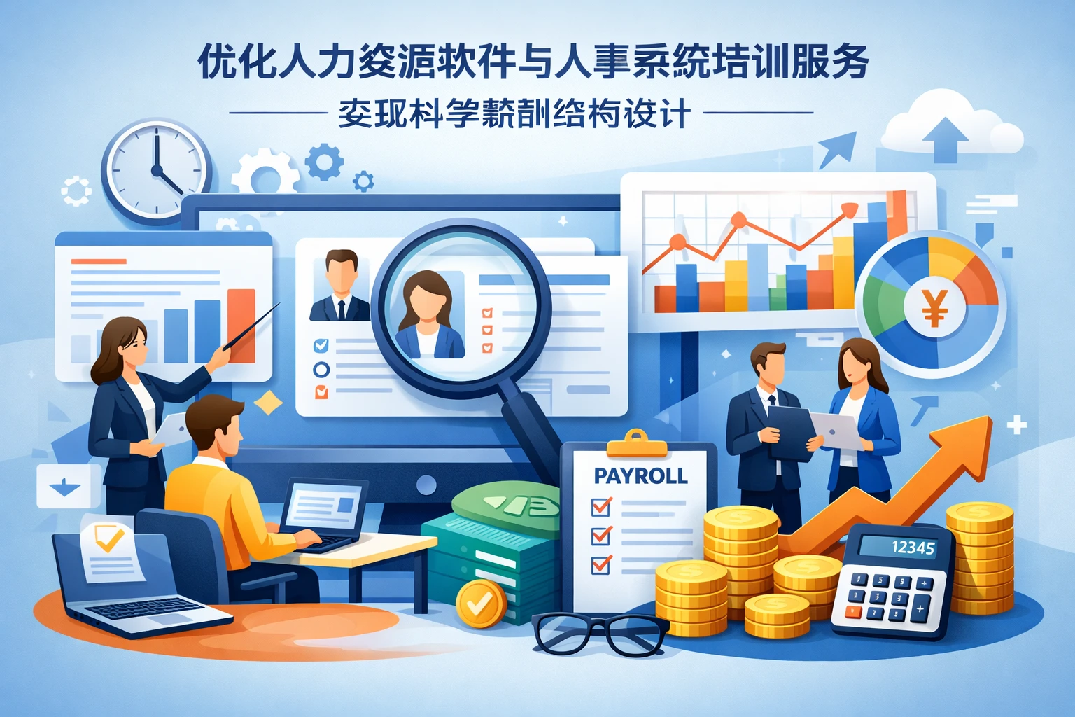 优化人力资源软件与人事系统培训服务，实现科学薪酬结构设计