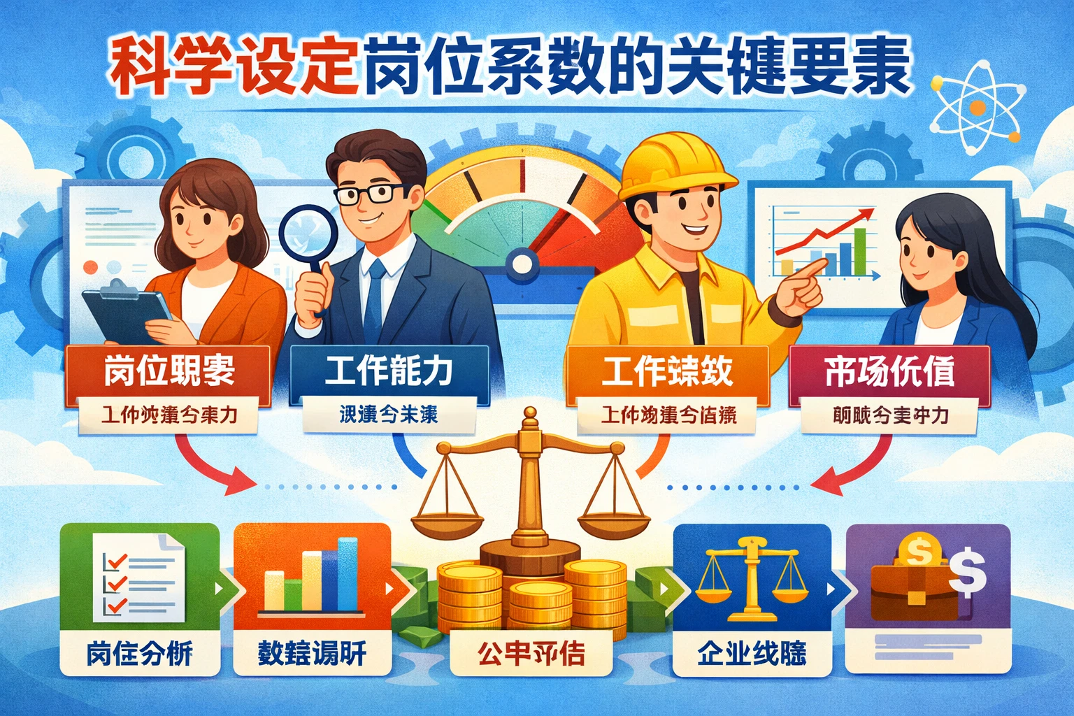 科学设定岗位系数的关键要素