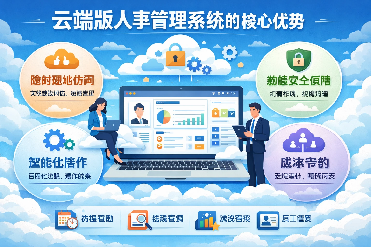 云端版人事管理系统的核心优势